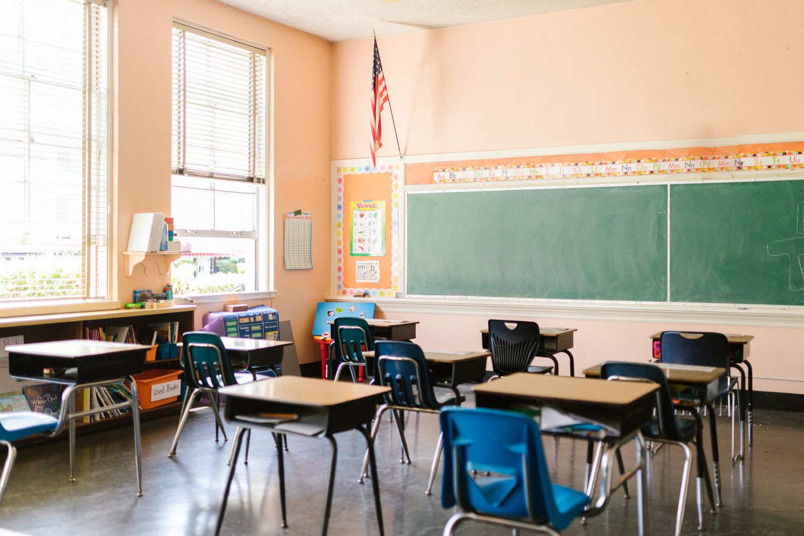 Teacher helping a student
